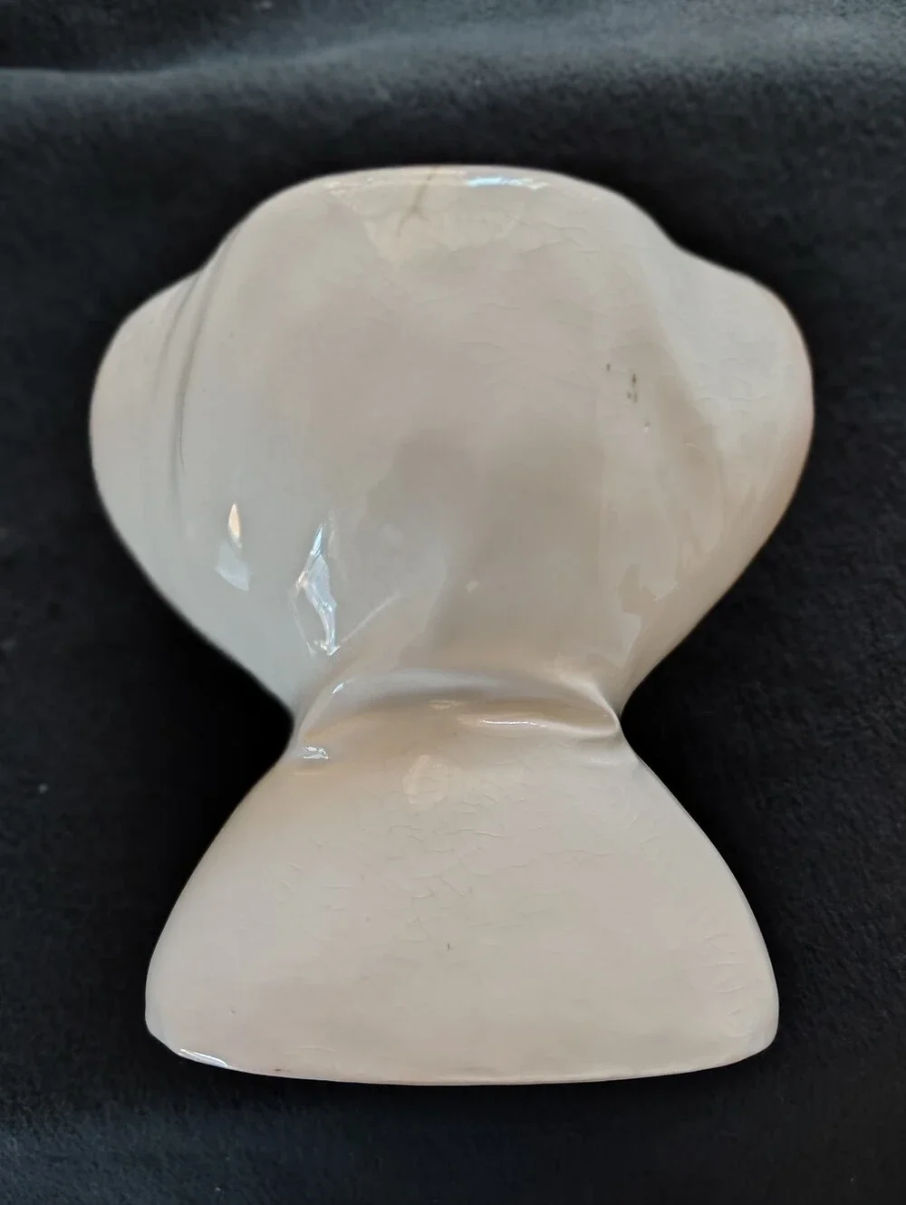 Lady Head Vase Vintage Praying Young Lady